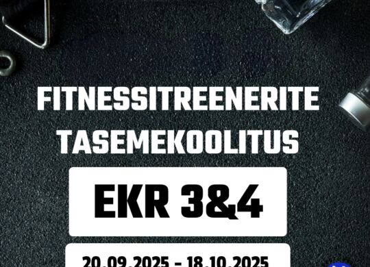 Fitnessitreenerite tasemekoolitus